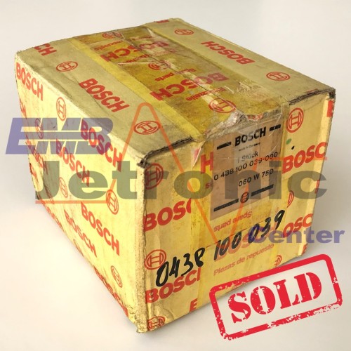 (SOLD) BOSCH K-Jetronic Fuel Distributor 0438100039 / 0986438039 | Volkswagen 047133481 | New!